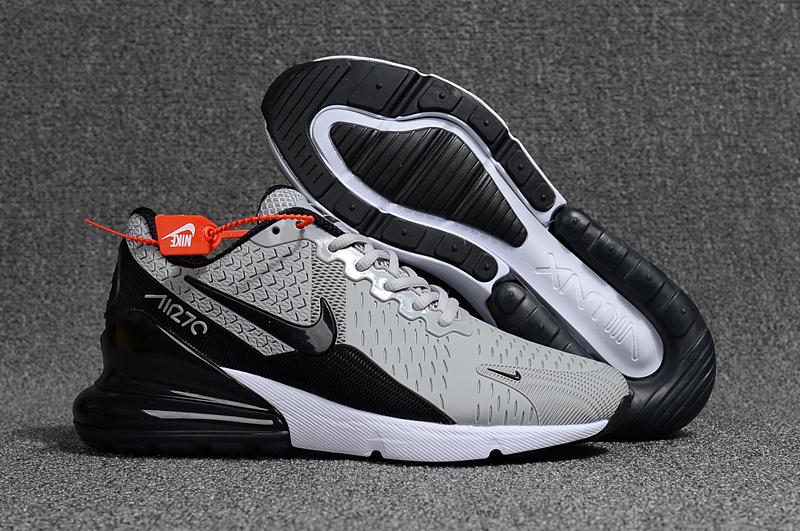 Nike Air Max 270 React Light Grey Sneaker Shoes Sale Men Women Size 5.5 - 11