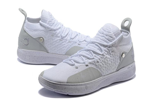 Nike Zoom KD11 White Grey Men Shoes Sneaker Sale Size US 7,8,8.5,9.5,10,11,12