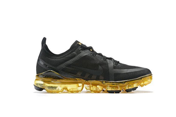 Nike Air Vapormax 2019 'Black Yellow' Shoes Sneakers Men Women Sale Size US 7, 8, 8.5, 9, 10, 11