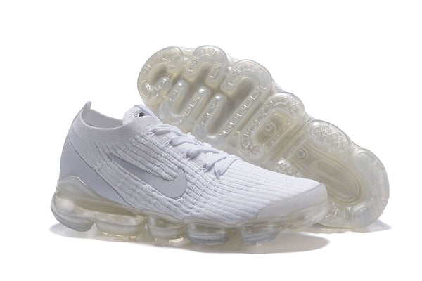 Nike Air Vapormax Flyknit 3 White Shoes Sneakers Men Sale Size US 7, 8, 8.5, 9, 10, 11