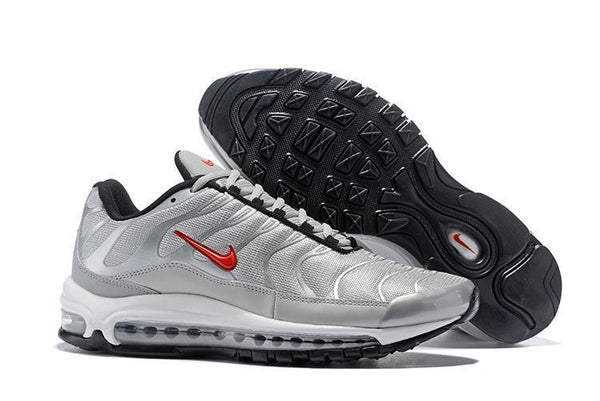 Nike Air Max 97 Ultra TN Silver White Red Sale Men Size US 7, 8, 8.5, 9, 10, 11