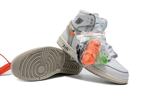 Nike Air Jordan 1 Part 2 OFF White Shoes Basketball Men Size US 7 - 13