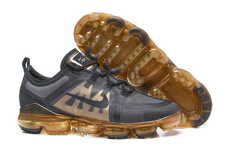 Nike Air Vapormax 2019  'Black Brown' Shoes Sneakers Men Women Sale Size US 7, 8, 8.5, 9, 10, 11
