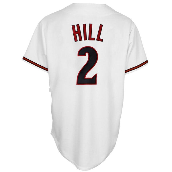 Aaron Hill Arizona Diamondbacks Majestic Home Replica Player Jersey - White 2019