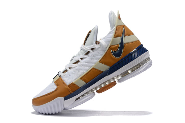 Nike Lebron XVI 16 SB White Brown Sneaker Shoes Sale Men Size 7-13