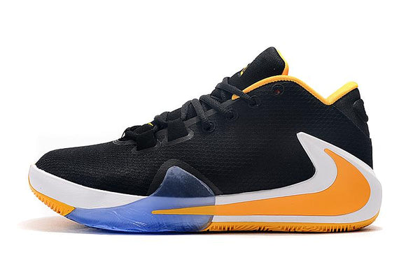 Nike Zoom Freak 1 Black Orange Basketball Sneaker Shoes Sale Size US 7,8,8.5,9.5,10,11,12