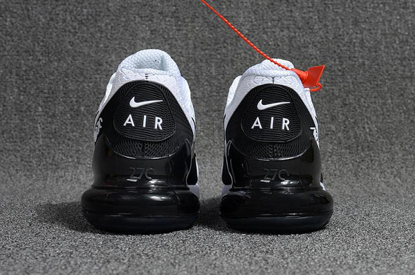 Nike Air Max 270 Black White Sneaker Shoes Sale Men Women Size 5.5 - 11