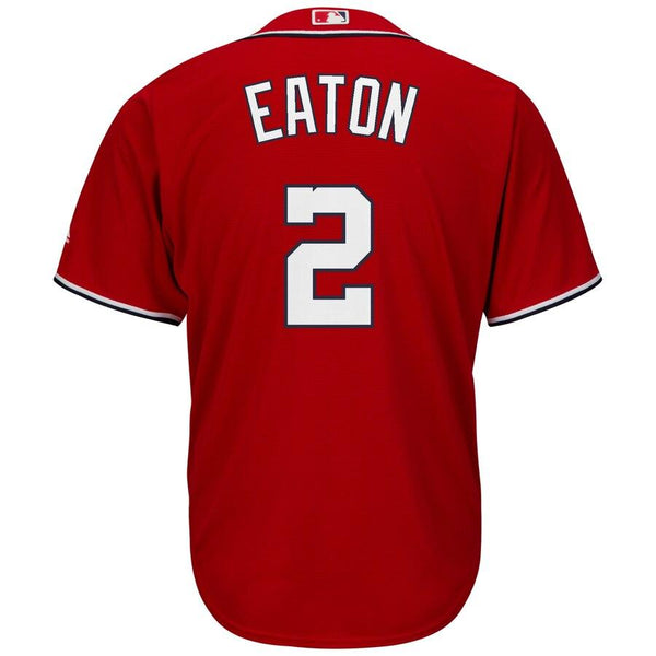 Adam Eaton Washington Nationals Majestic Alternate Official Cool Base Replica Player Jersey - Scarlet 2019