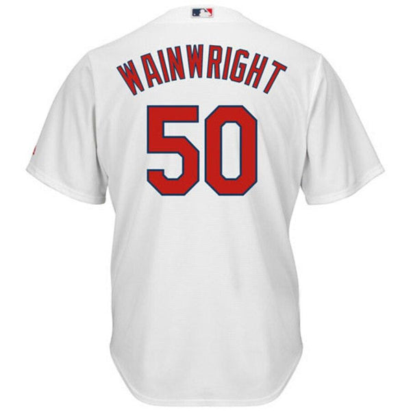 Adam Wainwright St. Louis Cardinals Majestic Cool Base Player Jersey - White 2019