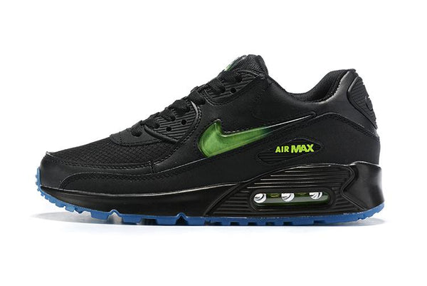 Nike Wmns Air Max 90 'Black Green' Shoes Sneaker Sale Men Size US 7, 8, 8.5, 9, 10, 11