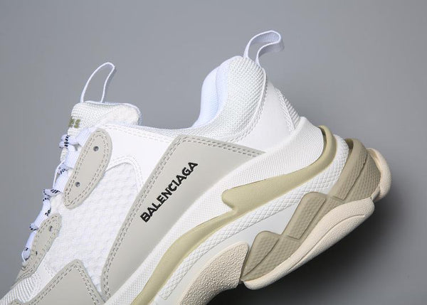 Balenciaga Triple S Trainer 'White Tan' Shoes Sneaker Sale Men Women Size 35-45