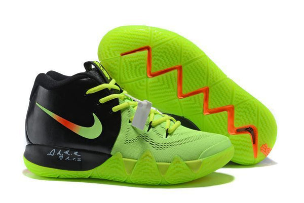 Nike Kyrie 4 Neon Black Men Basketball Shoes Sneaker Sale Size US 7,8,8.5,9.5,10,11,12