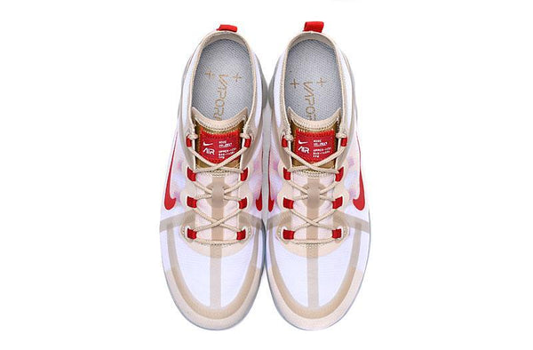 Nike Air Vapormax 2019  'White Red' Shoes Sneakers Men Women Sale Size US 7, 8, 8.5, 9, 10, 11