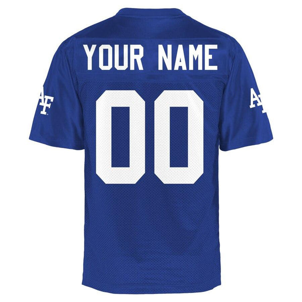 Air Force Falcons Personalized Football Name &amp; Number Jersey - Royal Blue 2019