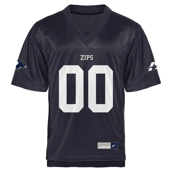 Akron Zips Personalized Football Name &amp; Number Jersey - Navy Blue 2019