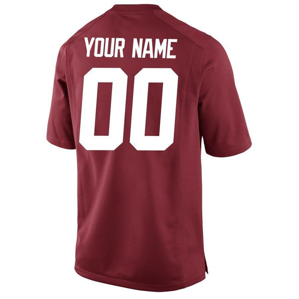 Alabama Crimson Tide Youth Custom Replica Football Jersey - Crimson 2019