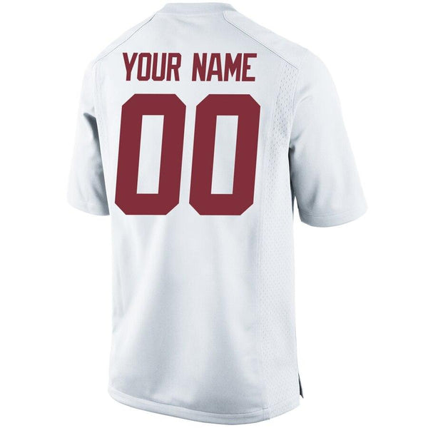Alabama Crimson Tide Youth Custom Replica Jersey - White 2019