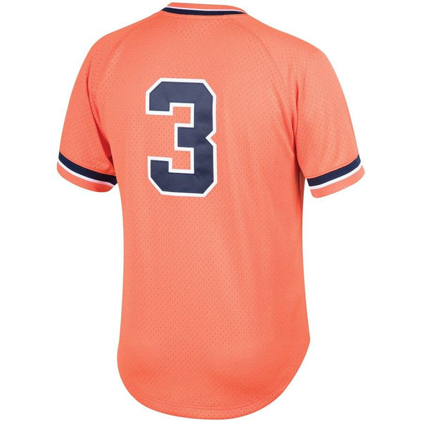 Alan Trammell Detroit Tigers Mitchell &amp; Ness Fashion Cooperstown Collection Mesh Batting Practice Jersey - Orange 2019