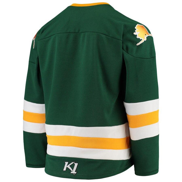 Alaska Anchorage Seawolves Replica Hockey Jersey – Green 2019