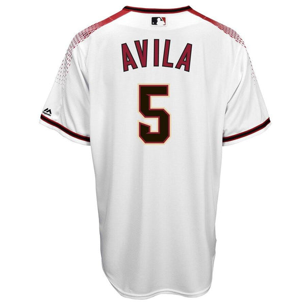 Alex Avila Arizona Diamondbacks Majestic Home Cool Base Player Jersey – White 2019