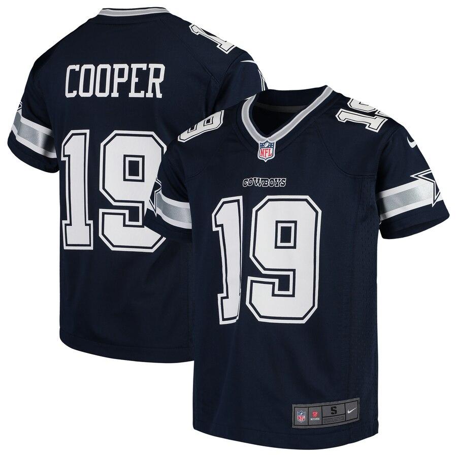 Amari Cooper Dallas Cowboys Youth Game Jersey – Navy 2019
