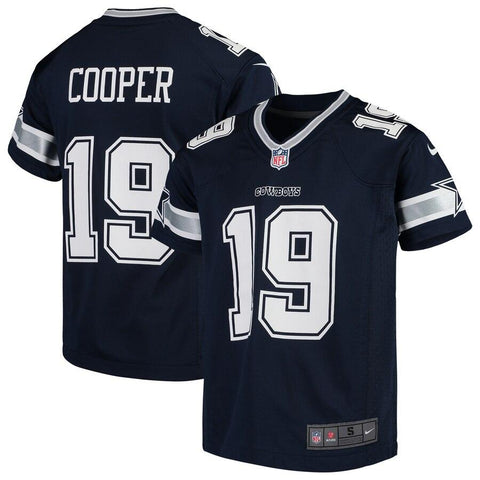 Amari Cooper Dallas Cowboys Youth Game Jersey – Navy 2019