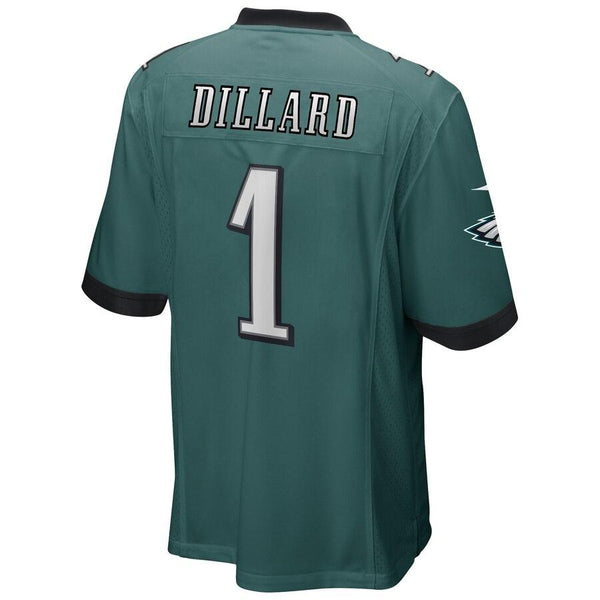 Andre Dillard Philadelphia Eagles 2019 NFL Draft First Round Pick Game Jersey – Midnight Green 2019