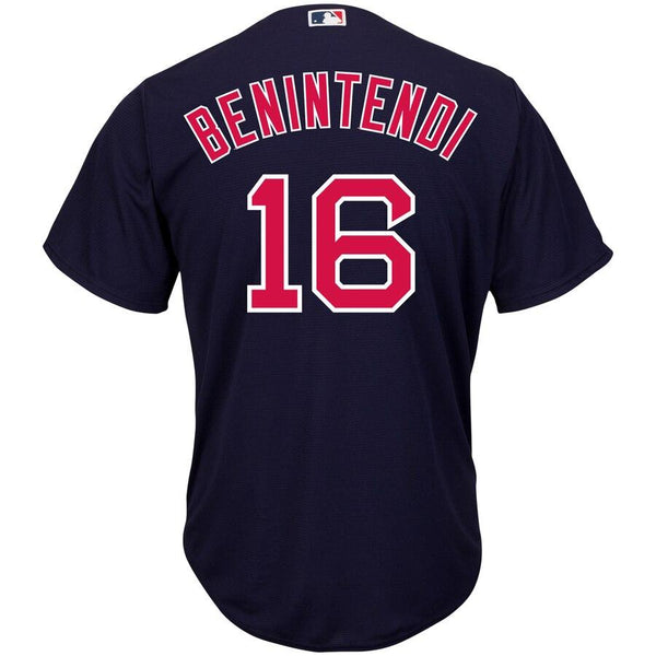 Andrew Benintendi Boston Red Sox Majestic Cool Base Player Replica Jersey – Navy 2019