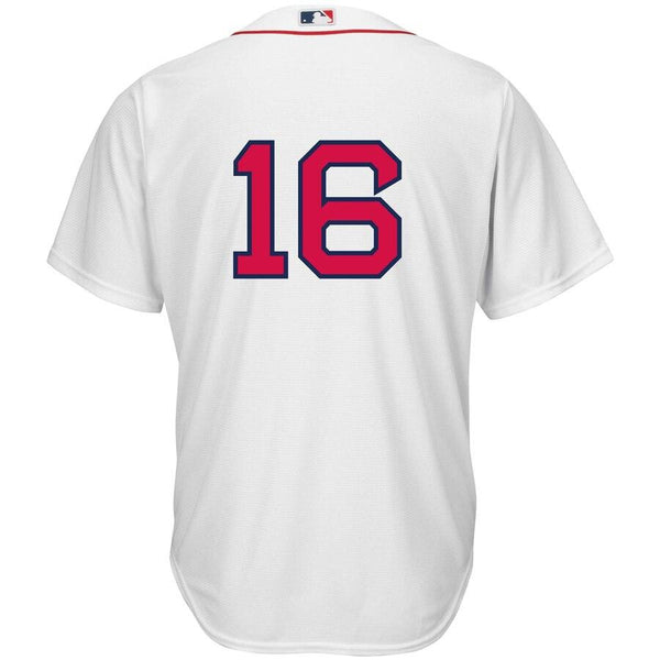 Andrew Benintendi Boston Red Sox Majestic Home Official Cool Base Replica Player Jersey - White 2019