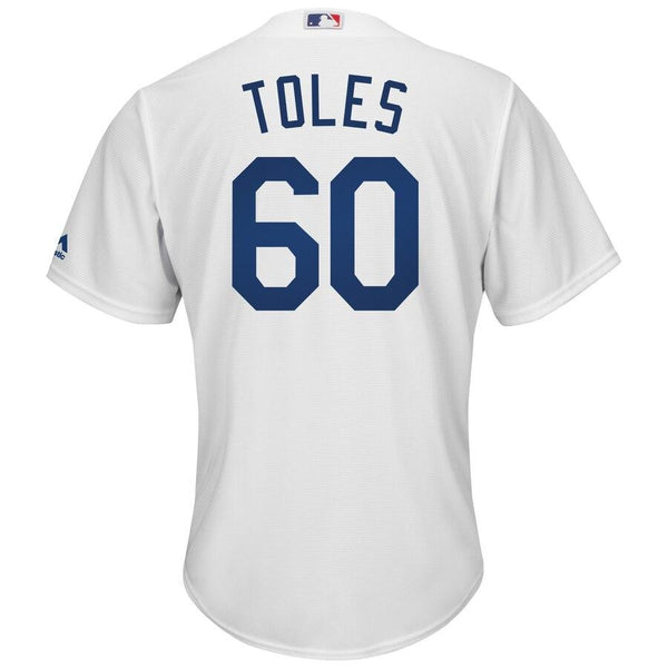Andrew Toles Los Angeles Dodgers Majestic Home Cool Base Replica Player Jersey - White 2019