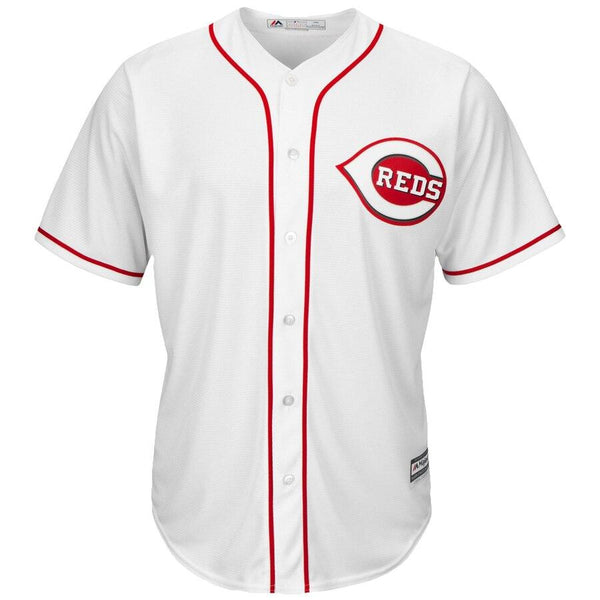 Anthony DeSclafani Cincinnati Reds Majestic Official Cool Base Player Jersey - White 2019