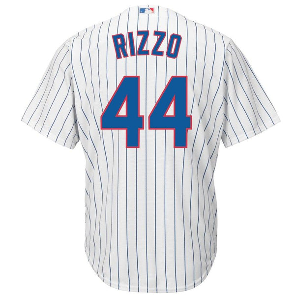 Anthony Rizzo Chicago Cubs Majestic Cool Base Player Jersey - White 2019
