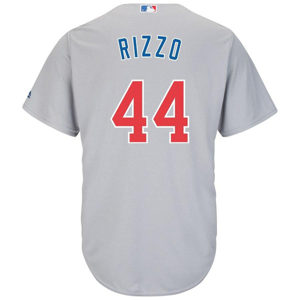 Anthony Rizzo Chicago Cubs Majestic Official Cool Base Player Jersey - Gray 2019