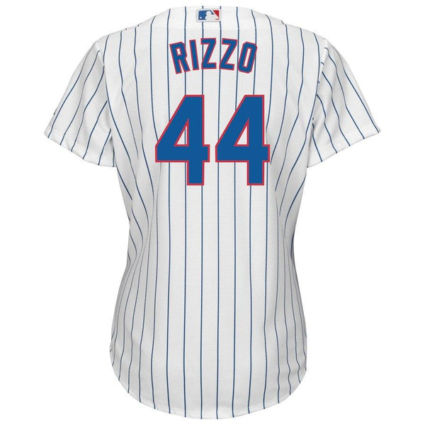 Anthony Rizzo Chicago Cubs Majestic Women's Cool Base Player Jersey - White 2019