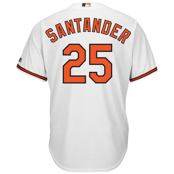 Anthony Santander Baltimore Orioles Majestic Home Cool Base Player Jersey – White 2019