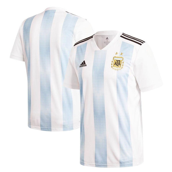 Argentina National Team Home Replica Blank Jersey - White 2019