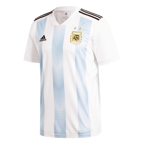 Argentina National Team Youth Home Replica Blank Jersey - White 2019