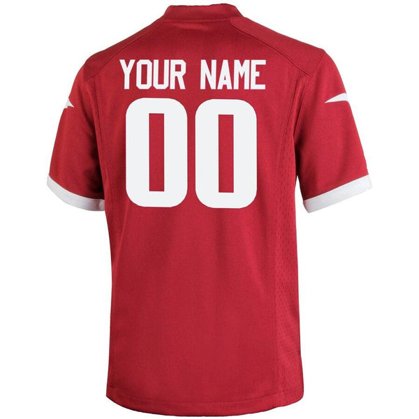Arkansas Razorbacks Youth Custom Replica Jersey - Cardinal 2019