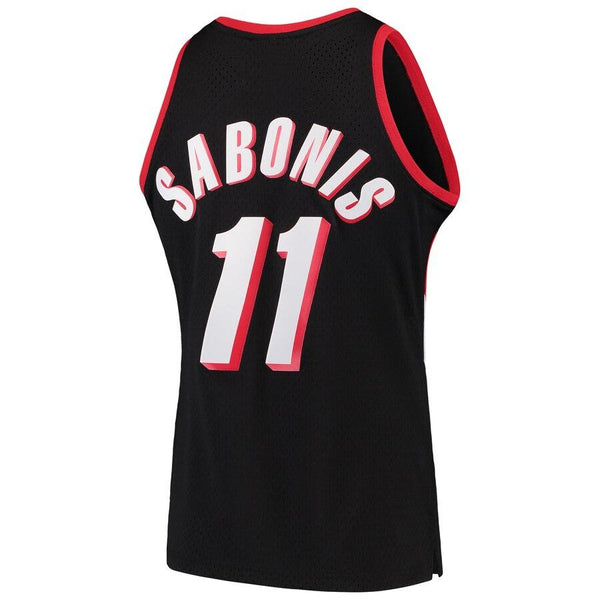 Arvydas Sabonis Portland Trail Blazers Mitchell & Ness Hardwood Classics Swingman Jersey – Black 2019