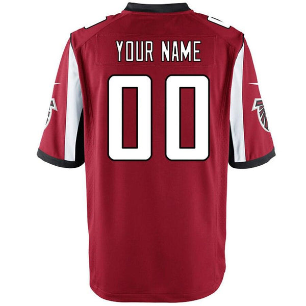 Atlanta Falcons Custom Game Jersey - Red 2019