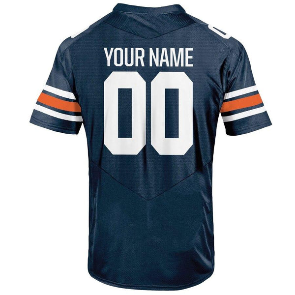 Auburn Tigers Under Armour Custom TC Jersey – Navy 2019