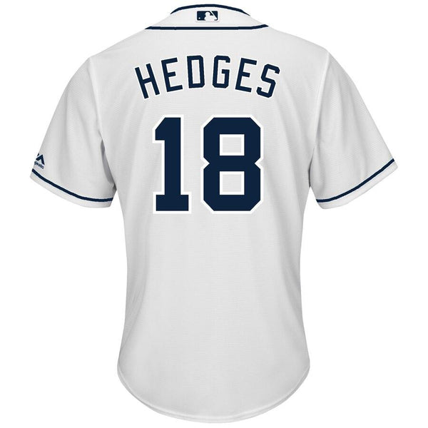 Austin Hedges San Diego Padres Majestic Home Cool Base Jersey - White 2019
