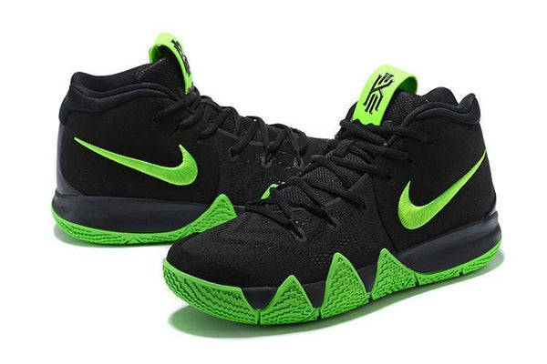 Nike Kyrie 4 "Halloween" Black Green Men Basketball Shoes Sale Size US 7,8,8.5,9.5,10,11,12