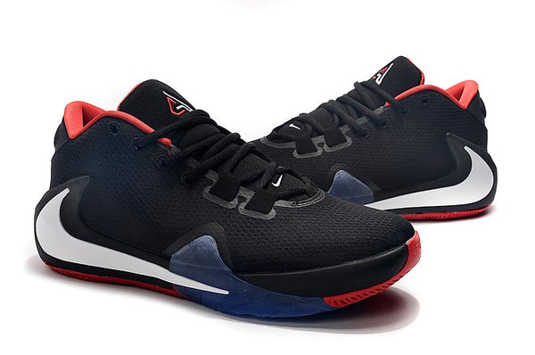 Nike Zoom Freak 1 Black Red Basketball Sneaker Shoes Sale Size US 7,8,8.5,9.5,10,11,12