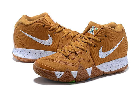 Nike Kyrie 4 "Wheat" Basketball Shoes Sneaker Sale Size US 7,8,8.5,9.5,10,11,12