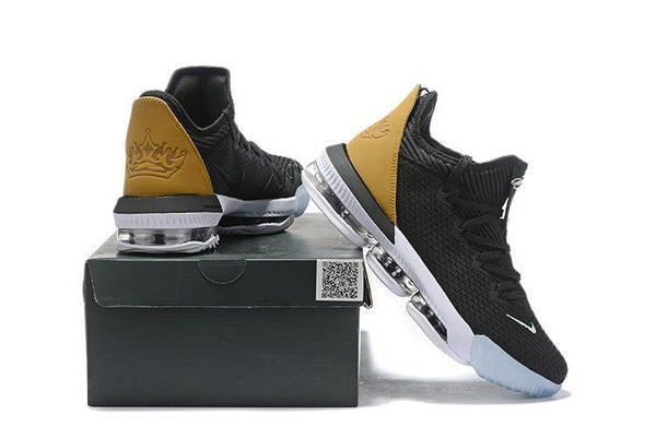Nike Lebron XVI 16 Low 'Soundtrack' Black Brown Men Shoes Sale Size US7,8,8.5,9,10,11,12