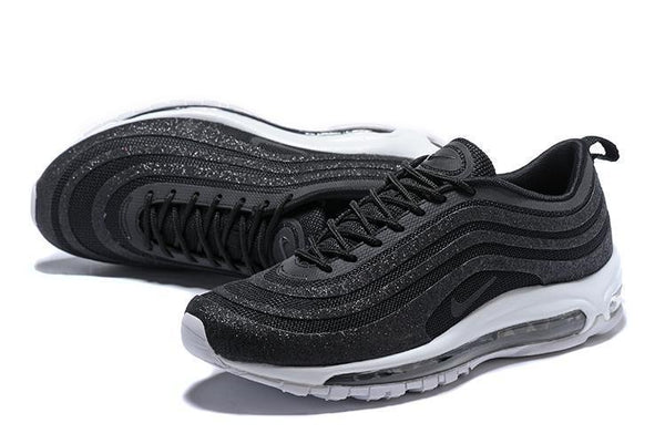 Nike Air Max 97 LX  Swarovski Black White Shoes Sale Men Size US 7, 8, 8.5, 9, 10, 11