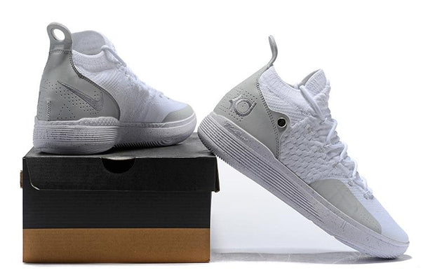 Nike Zoom KD11 White Grey Men Shoes Sneaker Sale Size US 7,8,8.5,9.5,10,11,12