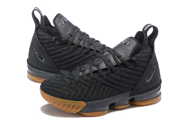 Nike Lebron XVI 16 EP Black Raw Rubber Men Shoes Sale Size US7,8,8.5,9,10,11,12