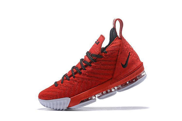 Nike Lebron XVI 16 EP Red White Men Shoes Sale Size US7,8,8.5,9,10,11,12